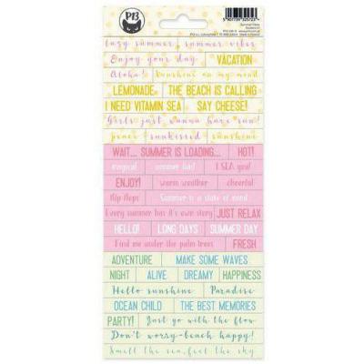Piatek13 Summer Vibes Sticker - Sentiments
